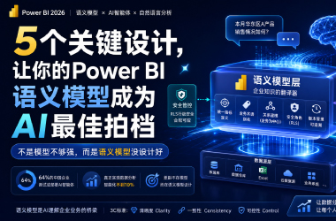 90%的AI分析翻车？很可能是你的语义模型少了这5步